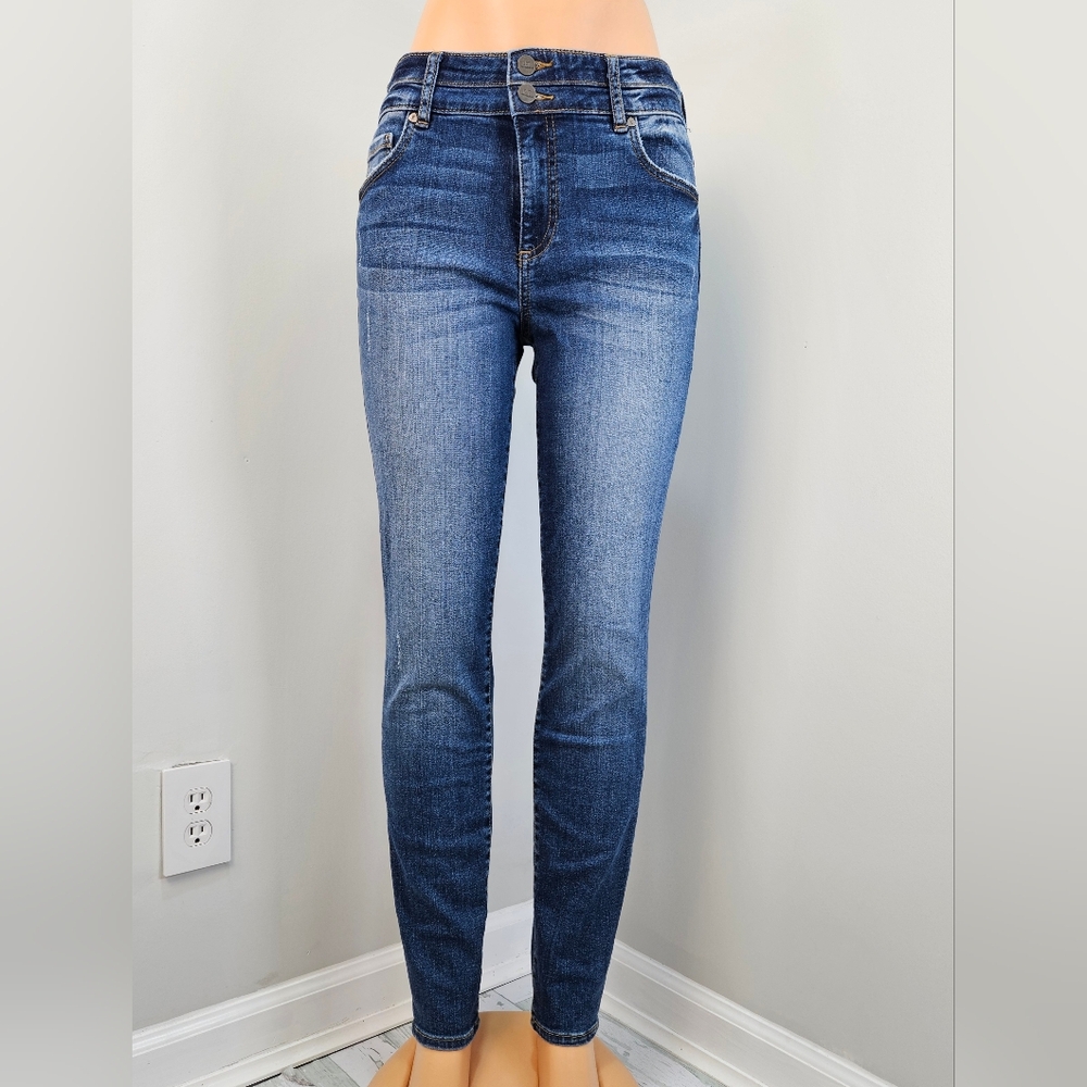 Kut from the Kloth Womens Jeans 8 High Rise Toothpick Skinny